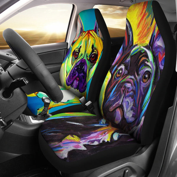 French Bulldog Car Seat Cover 3 in 1 (WS077) – frenchie Shop