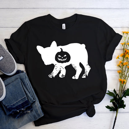 Halloween Time - Frenchie Unisex T-Shirt - Frenchie Bulldog Shop