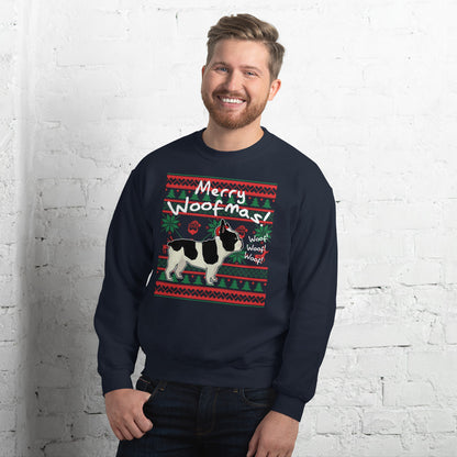 Merry Woofmas - Unisex Sweatshirt - Frenchie Bulldog Shop