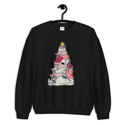 frenchie tree - Unisex Sweatshirt - Frenchie Bulldog Shop