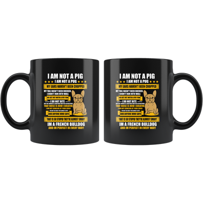 Im not a pig - Mug - Frenchie Bulldog Shop