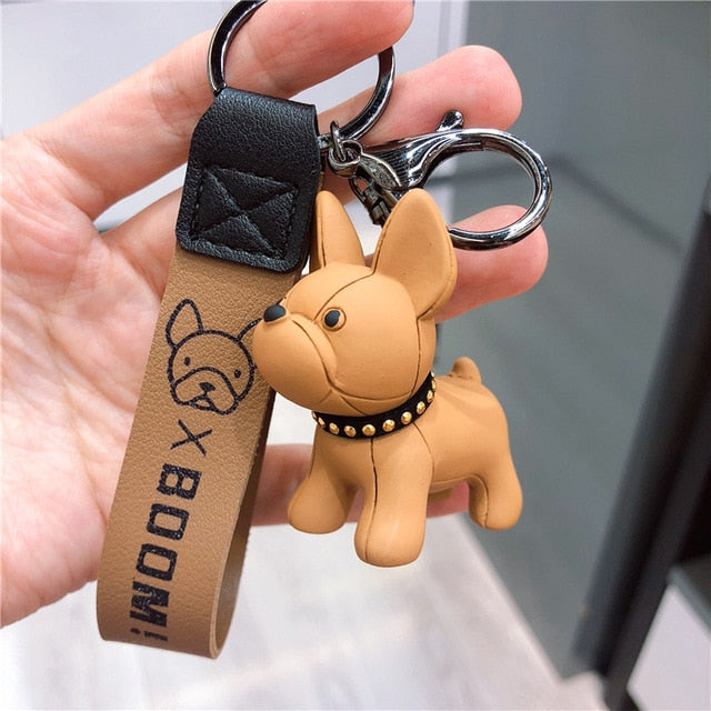 Frenchie Shop Luxury French Bulldog Keychain