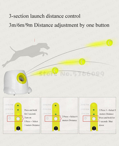 BalliFly TM : AUTOMATIC TENNIS BALL LAUNCHER - Frenchie Bulldog Shop