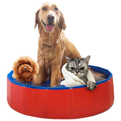 PoolMax TM : Foldable Swimming Pool for pet (cs12) - Frenchie Bulldog Shop