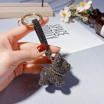 Luxury French Bulldog Keychain - Frenchie Bulldog Shop