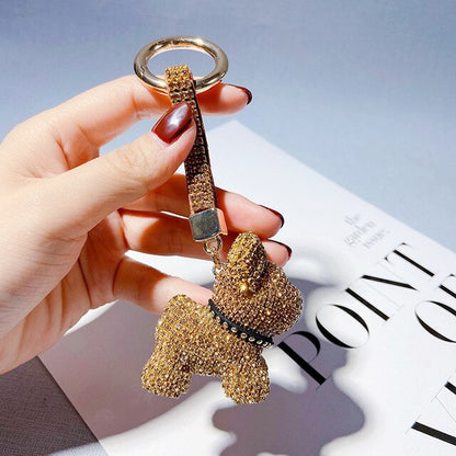 Luxury French Bulldog Keychain - Frenchie Bulldog Shop