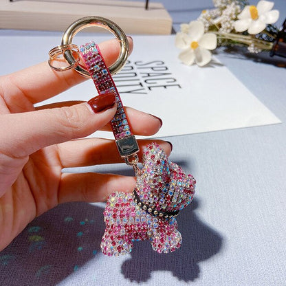 Luxury French Bulldog Keychain - Frenchie Bulldog Shop