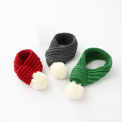 Christmas Knit Scarf for French Bulldog - Frenchie Bulldog Shop