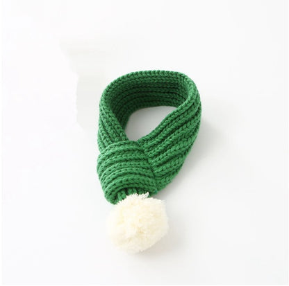 Christmas Knit Scarf for French Bulldog - Frenchie Bulldog Shop