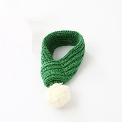 Christmas Knit Scarf for French Bulldog - Frenchie Bulldog Shop