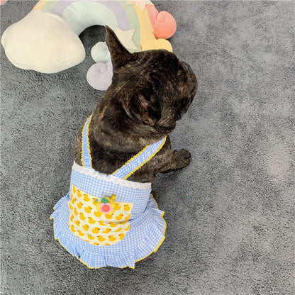 Queen Vest Skirt Frenchie Summer Dress (W318) - Frenchie Bulldog Shop