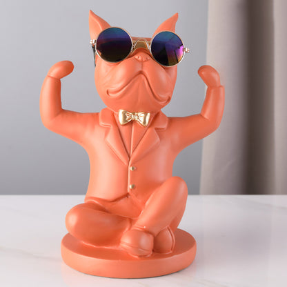 French Bulldog Figurines Cup Holder - Frenchie Bulldog Shop