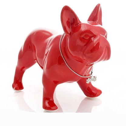 Ceramic french bulldog statue - Frenchie Bulldog Shop