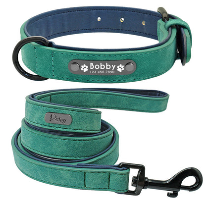 Personalised Collar with Leash - Frenchie Bulldog Shop