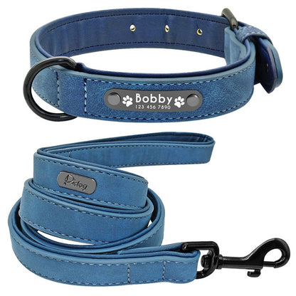 Personalised Collar with Leash - Frenchie Bulldog Shop