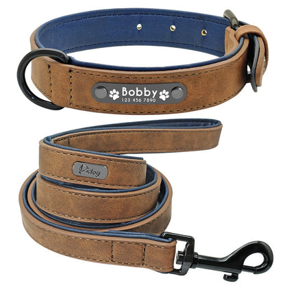 Personalised Collar with Leash - Frenchie Bulldog Shop