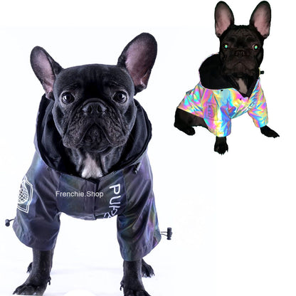 Reflective French Bulldog Jacket (WS39) - Frenchie Bulldog Shop