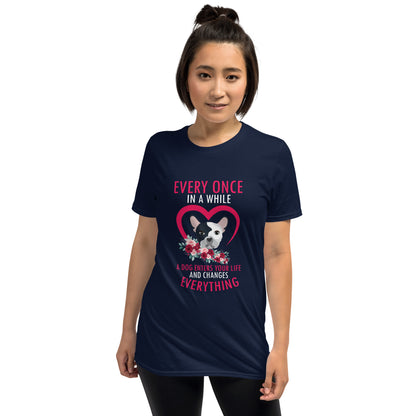 Frenchiescope - Unisex T-Shirt - Frenchie Bulldog Shop